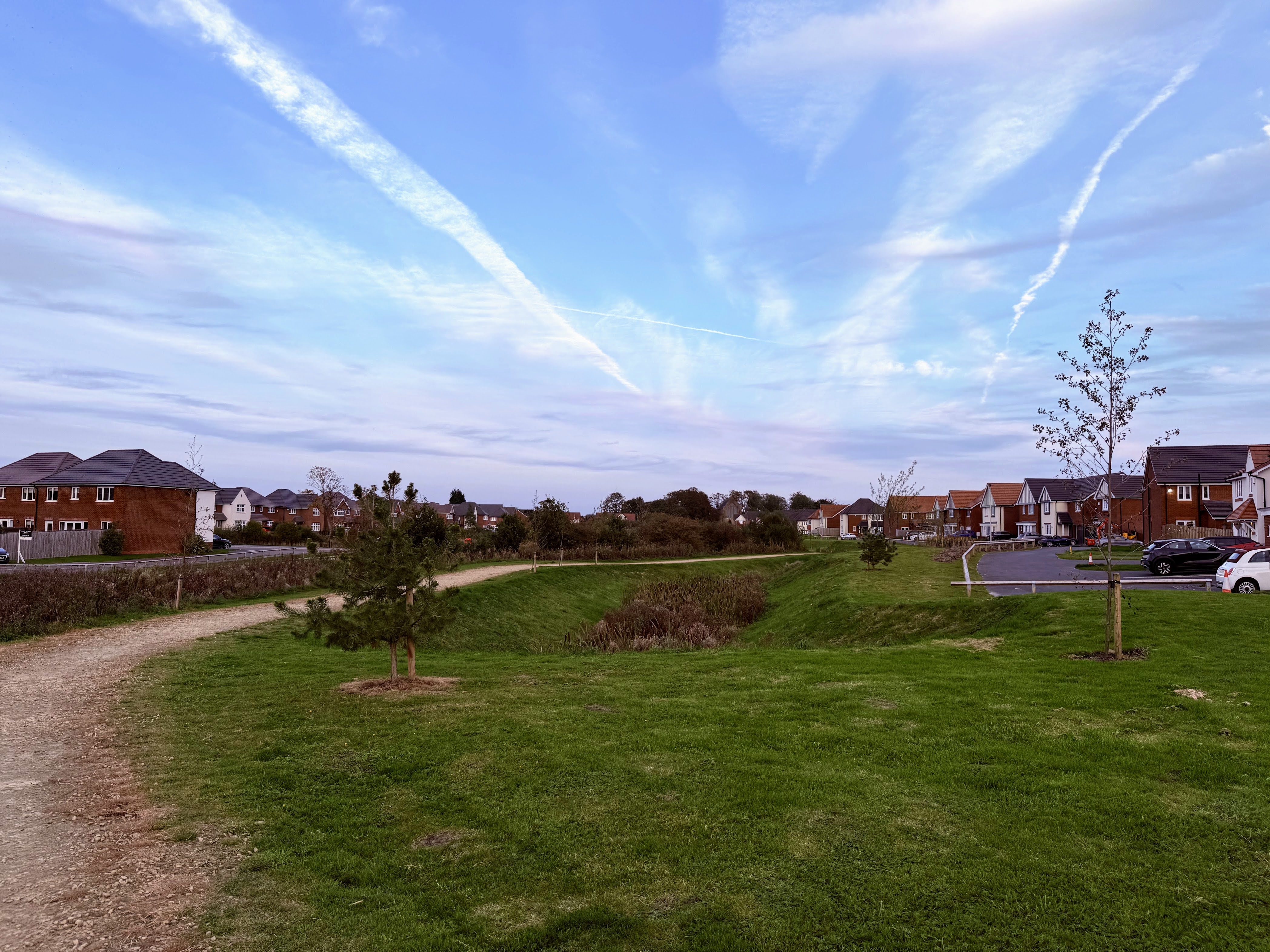 New estate, old sky