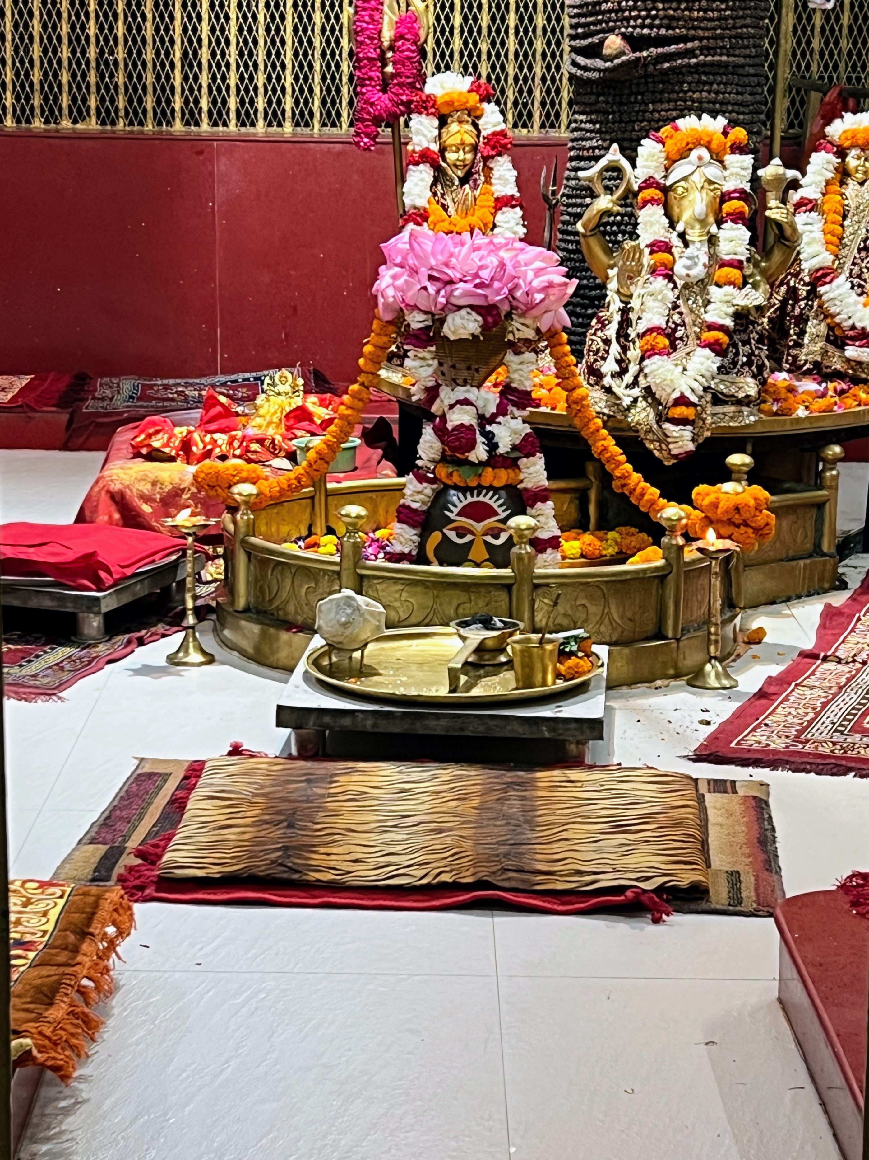Before the aarti